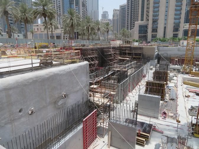 Burj Crown - Construction