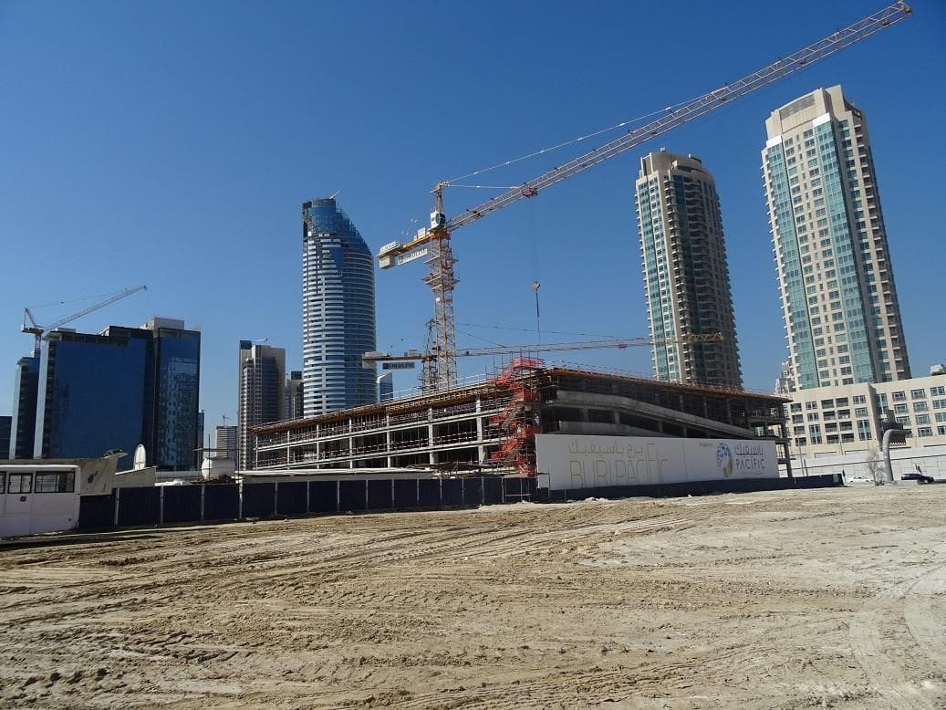 Burj Pacific - Construction