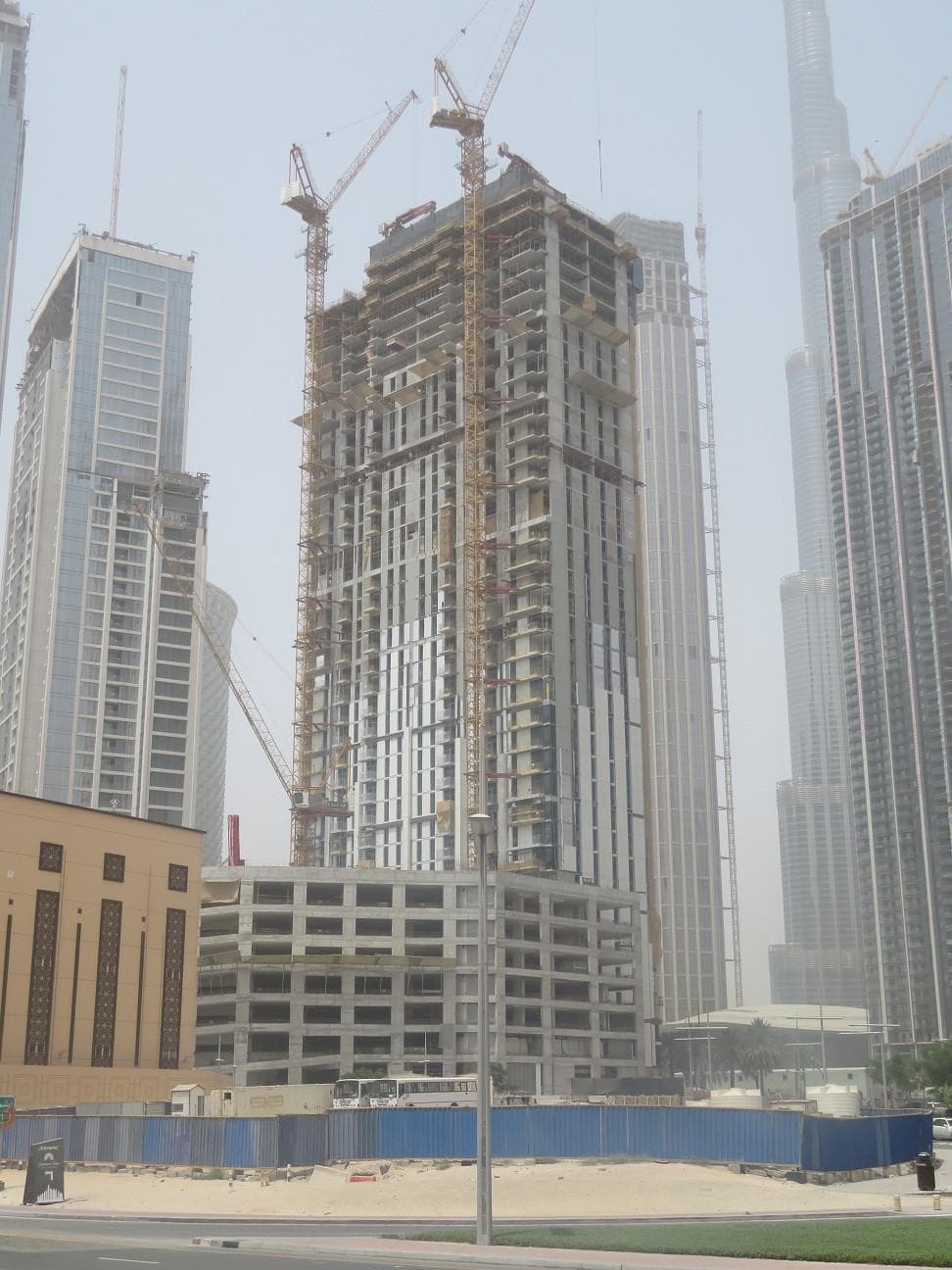 Burj Crown - Construction