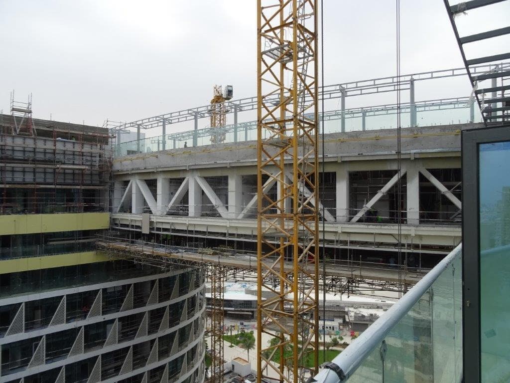 Seven Hotel And Apartments The Palm - Construction