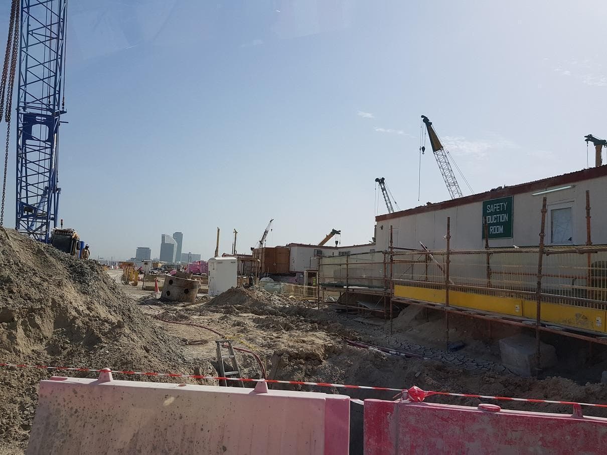 The Grand - Construction