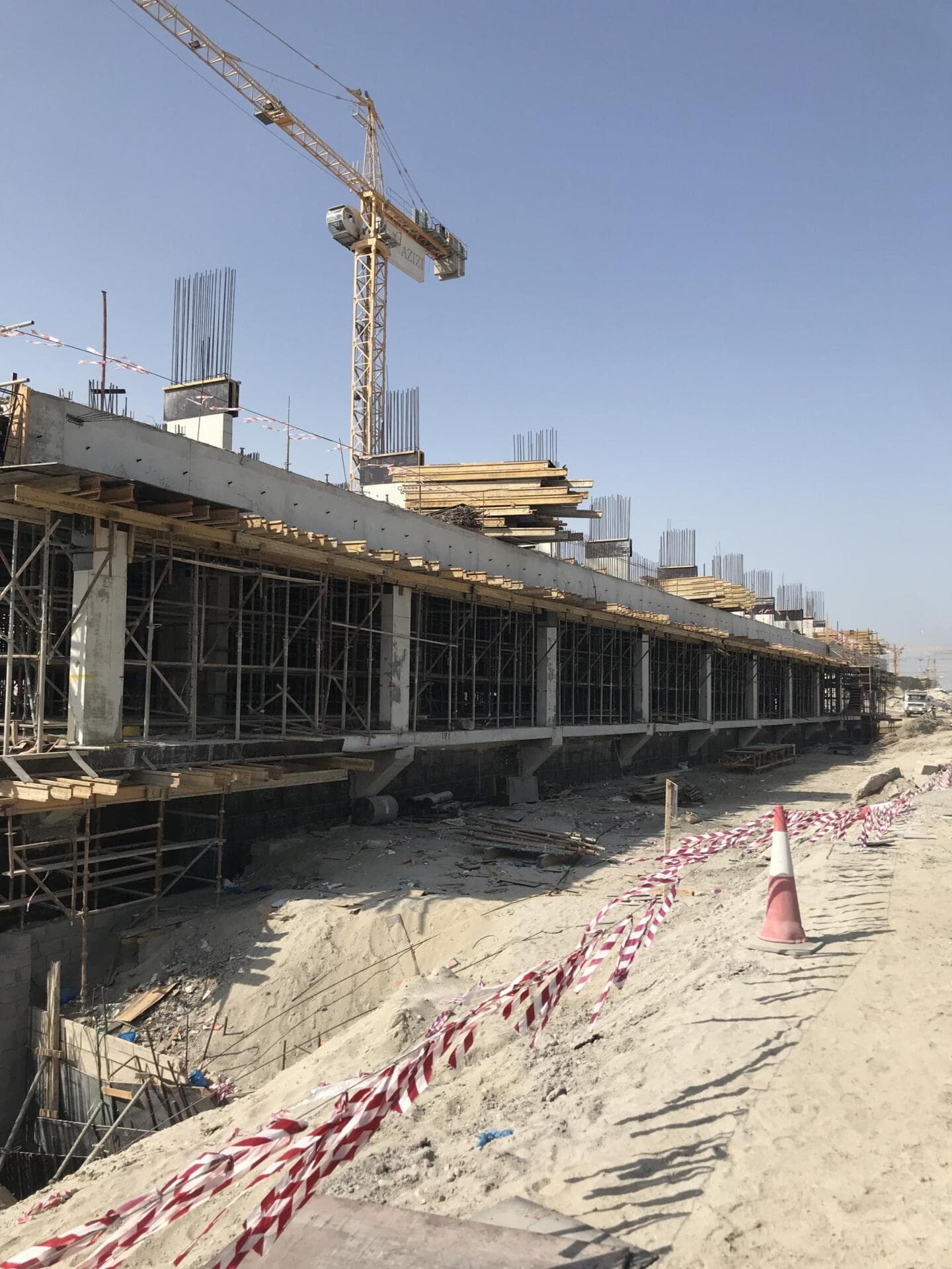Riviera 13 - Construction