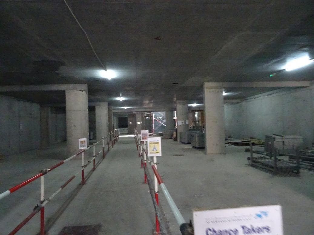 Marina Arcade - Construction