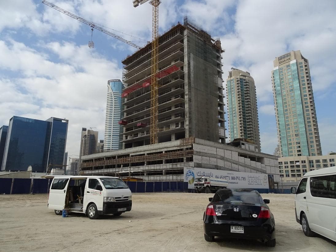 Burj Pacific - Construction