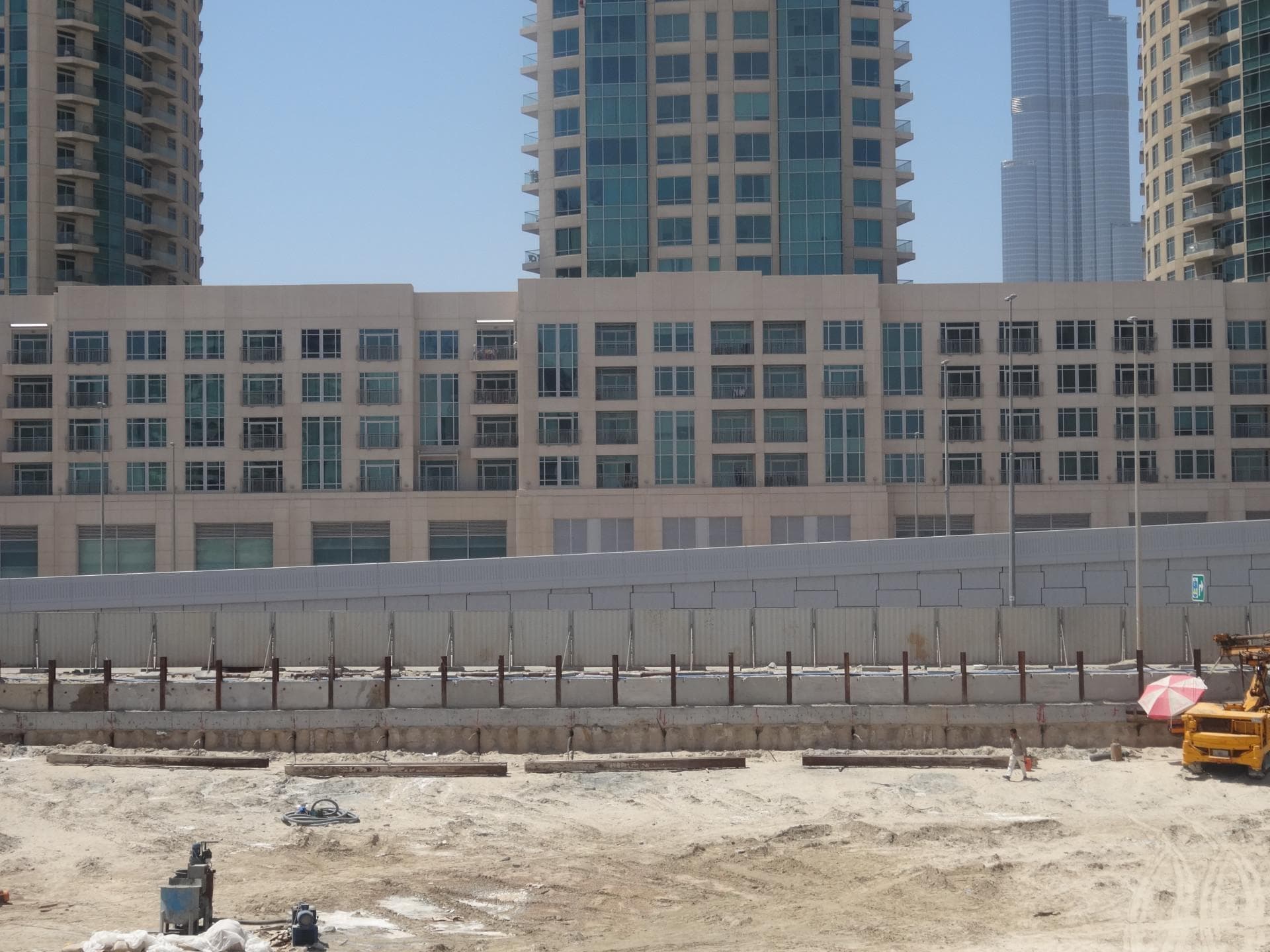 Burj Pacific - Construction