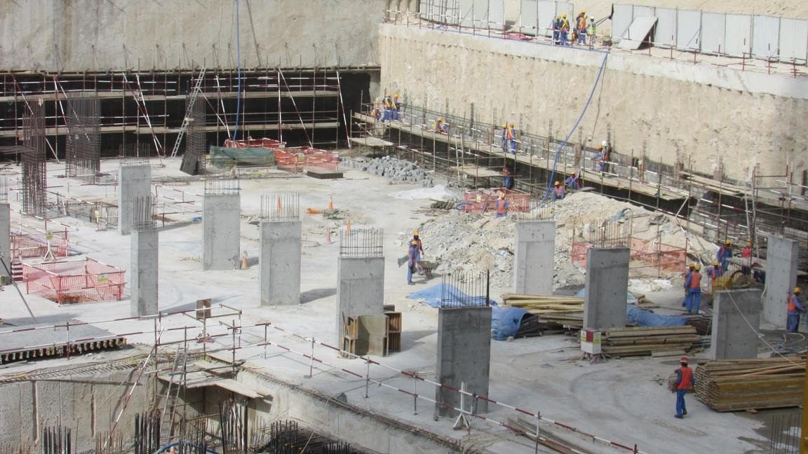 Merano Tower - Construction