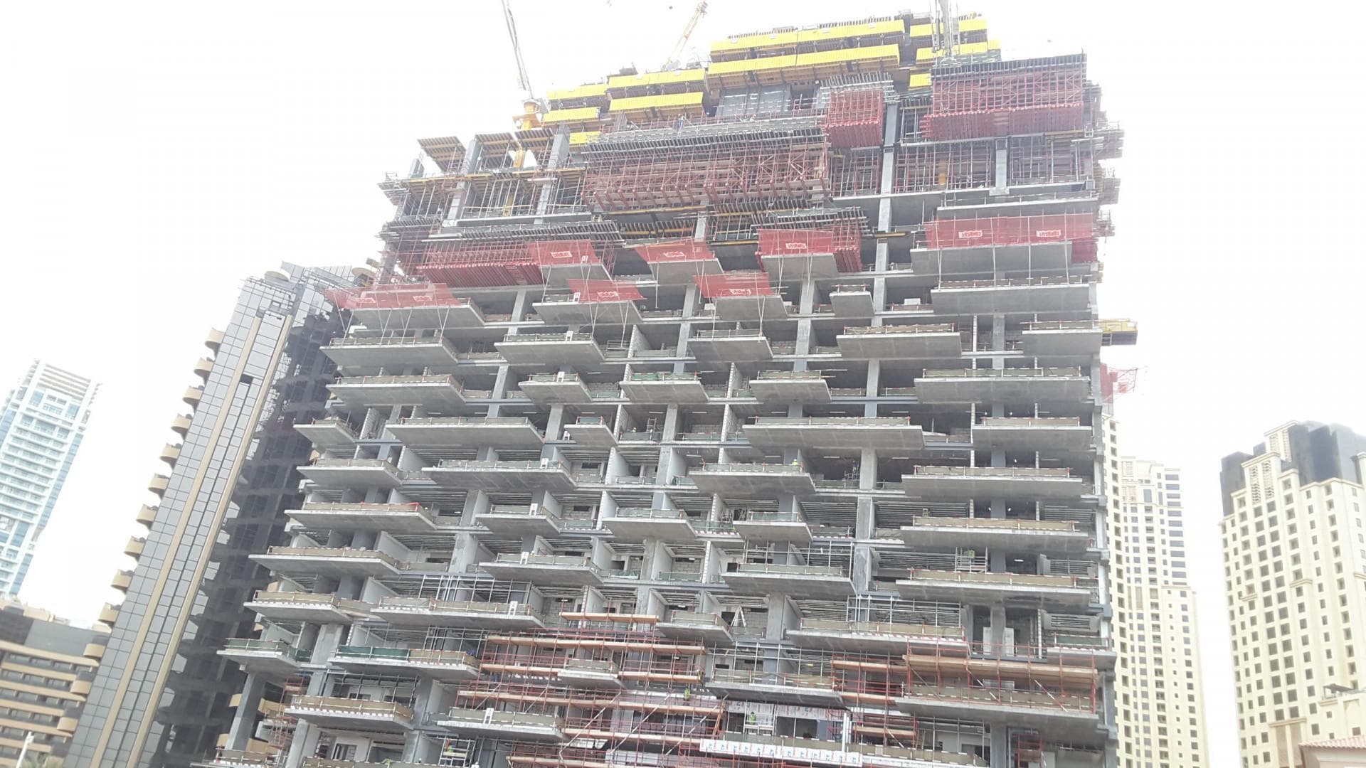 The One Jbr - Construction