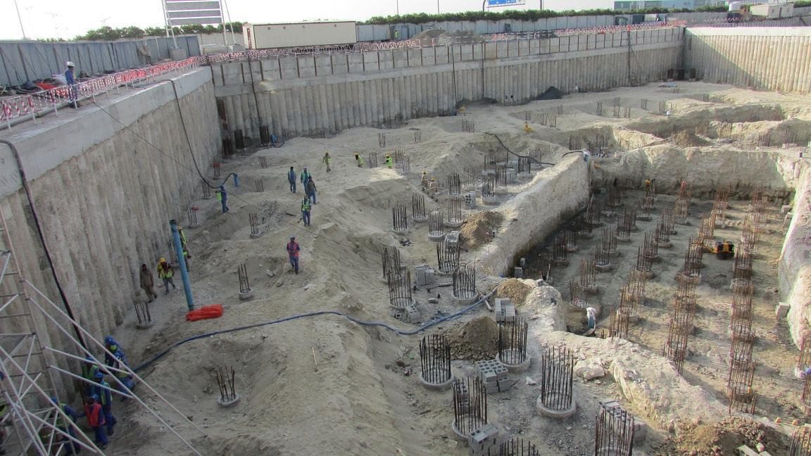 Bayz Tower - Construction