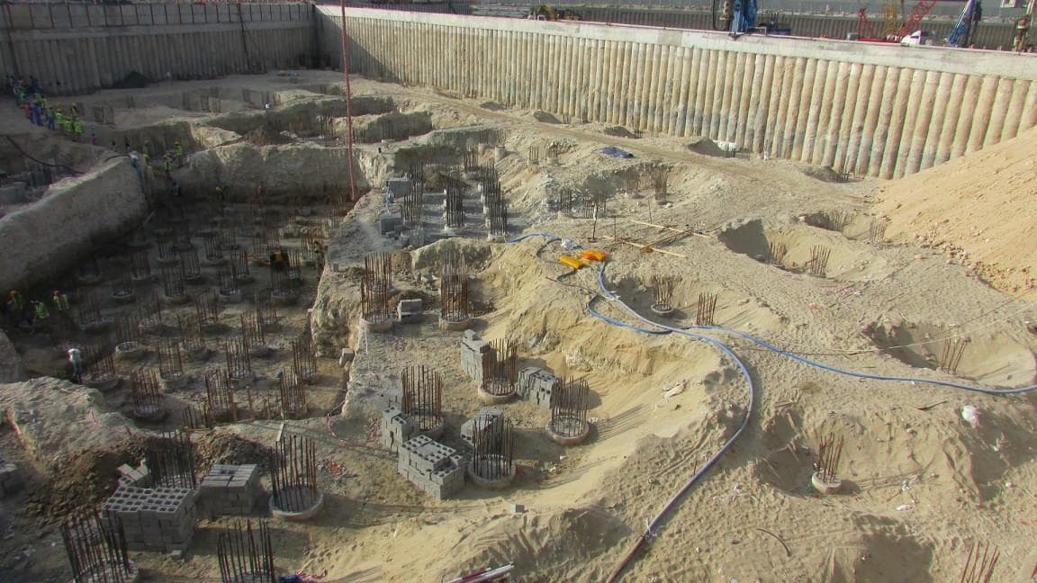 Bayz Tower - Construction