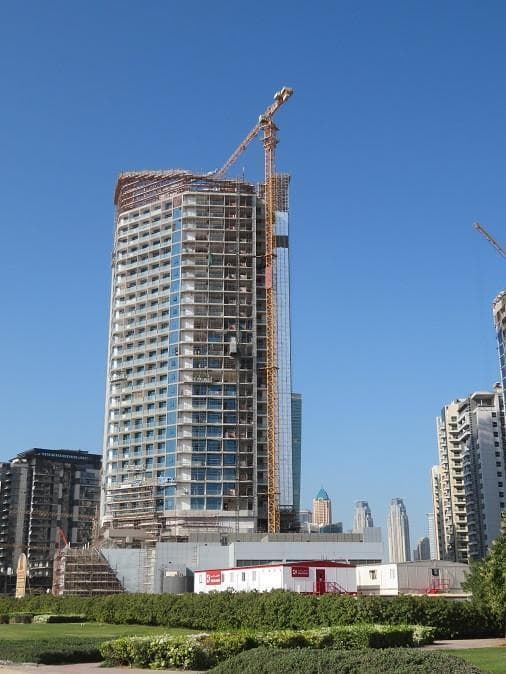 Bayz Tower - Construction