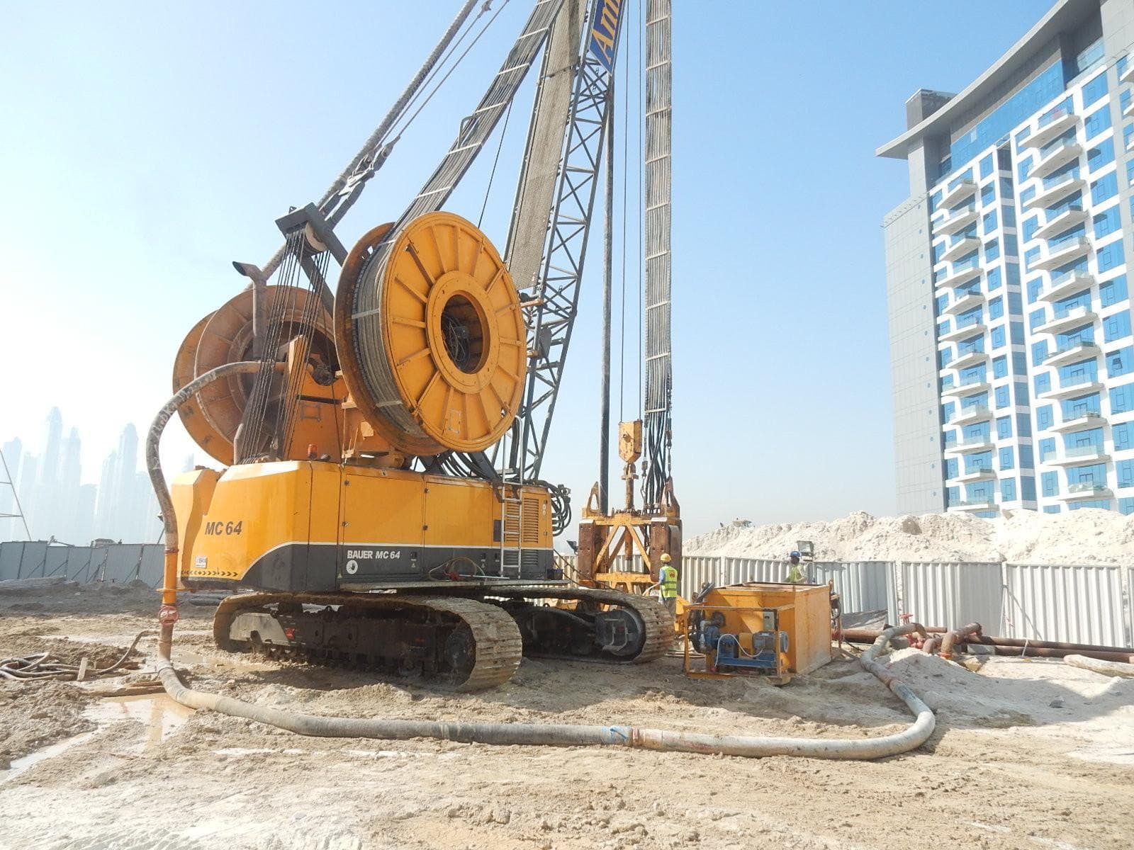 Seven Hotel And Apartments The Palm - Construction