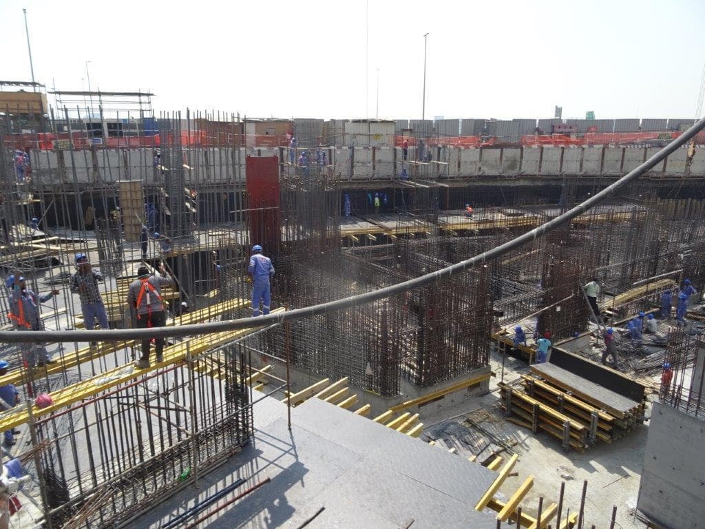 Nobles Tower - Construction