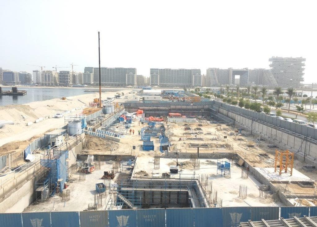 Grand Bleu Tower - Construction
