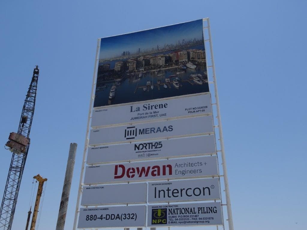 Port De La Mer - La Sirene - Construction