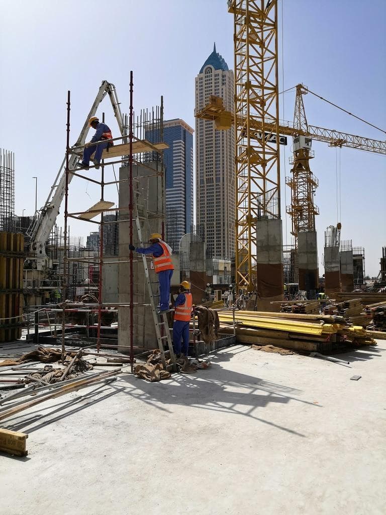 Zada Tower - Construction