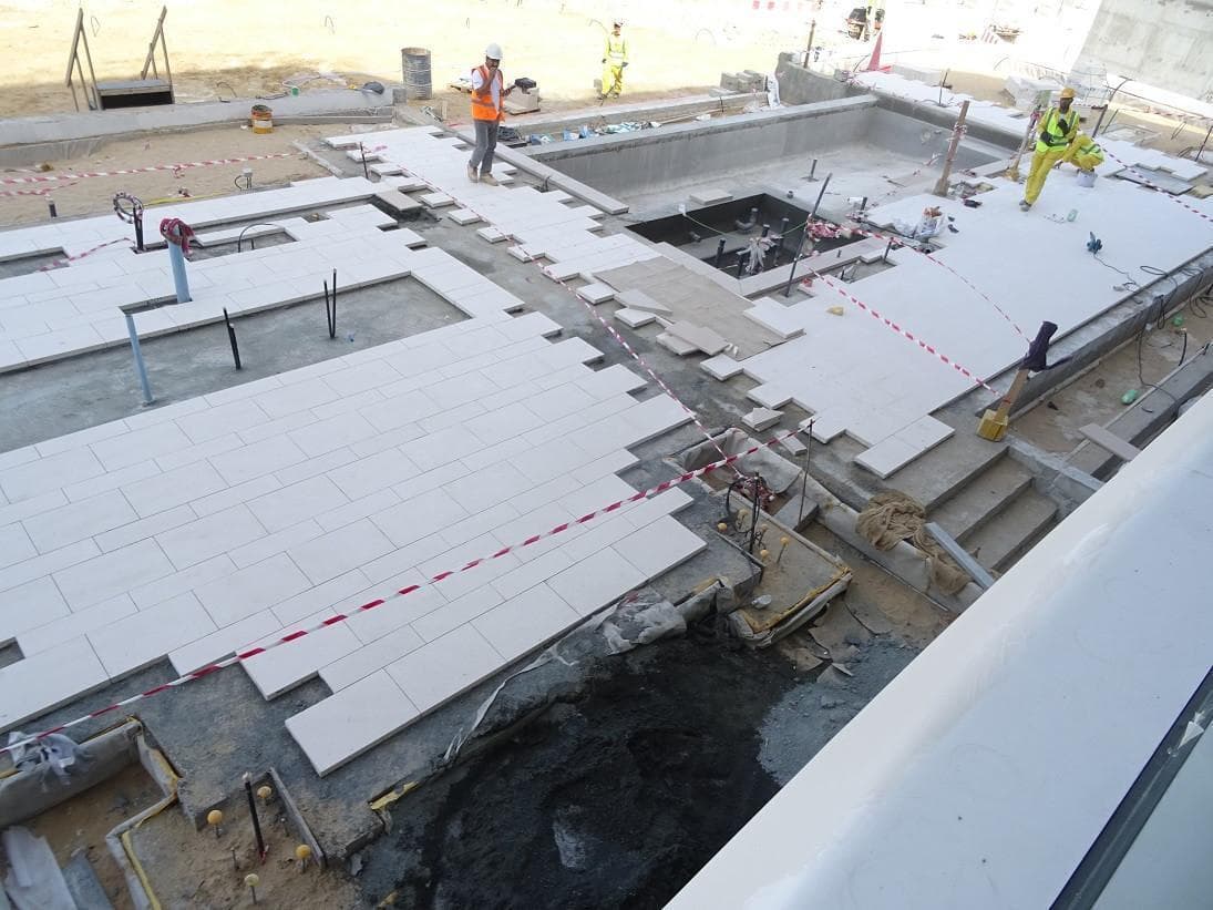 W Residences Dubai The Palm - Construction
