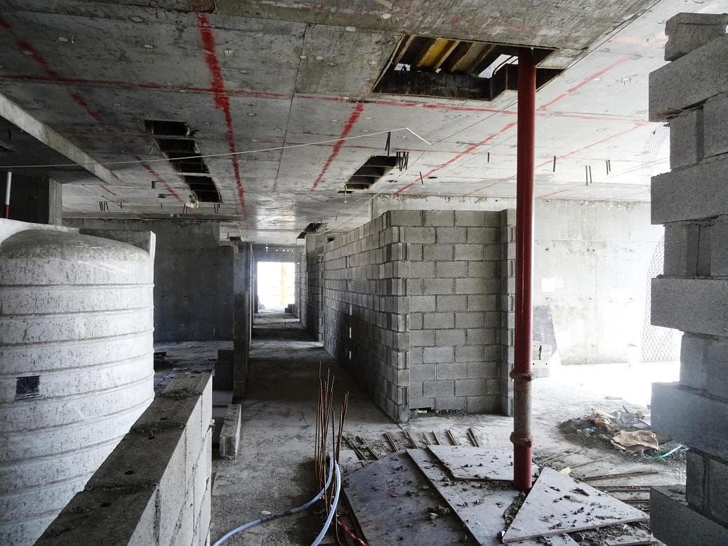 The Pad - Construction