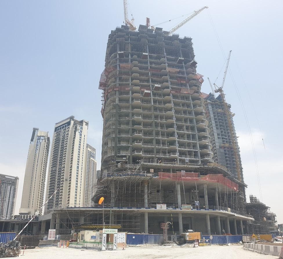 Address Harbour Point - Строительство