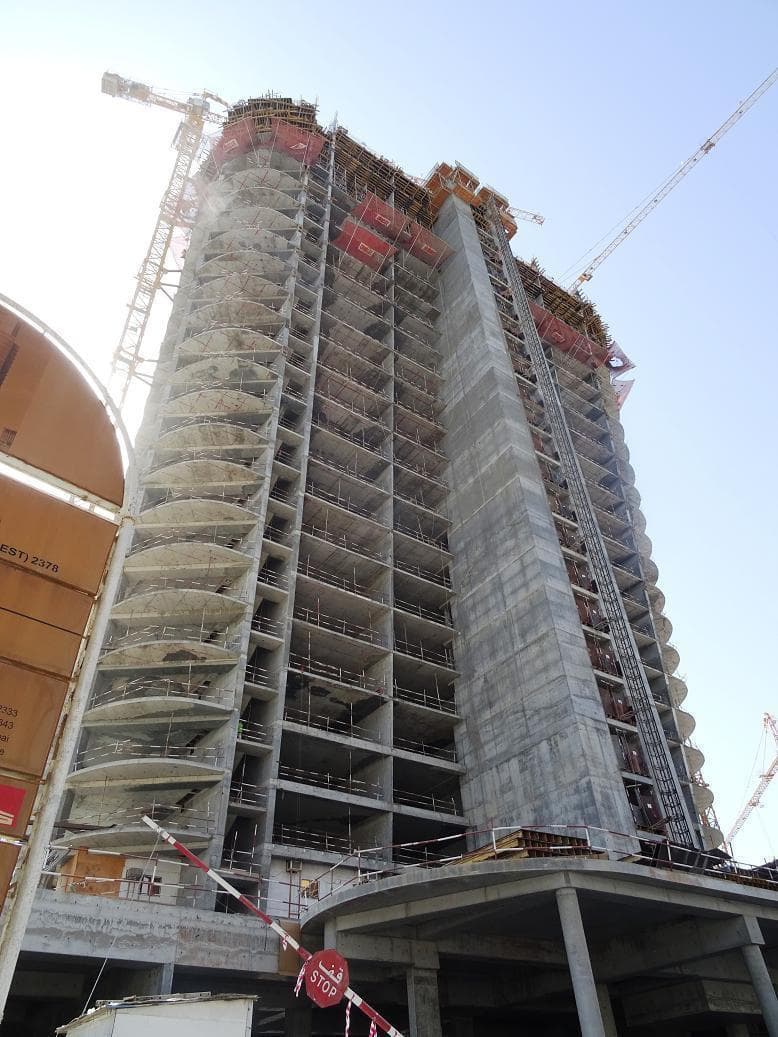 The Pad - Construction