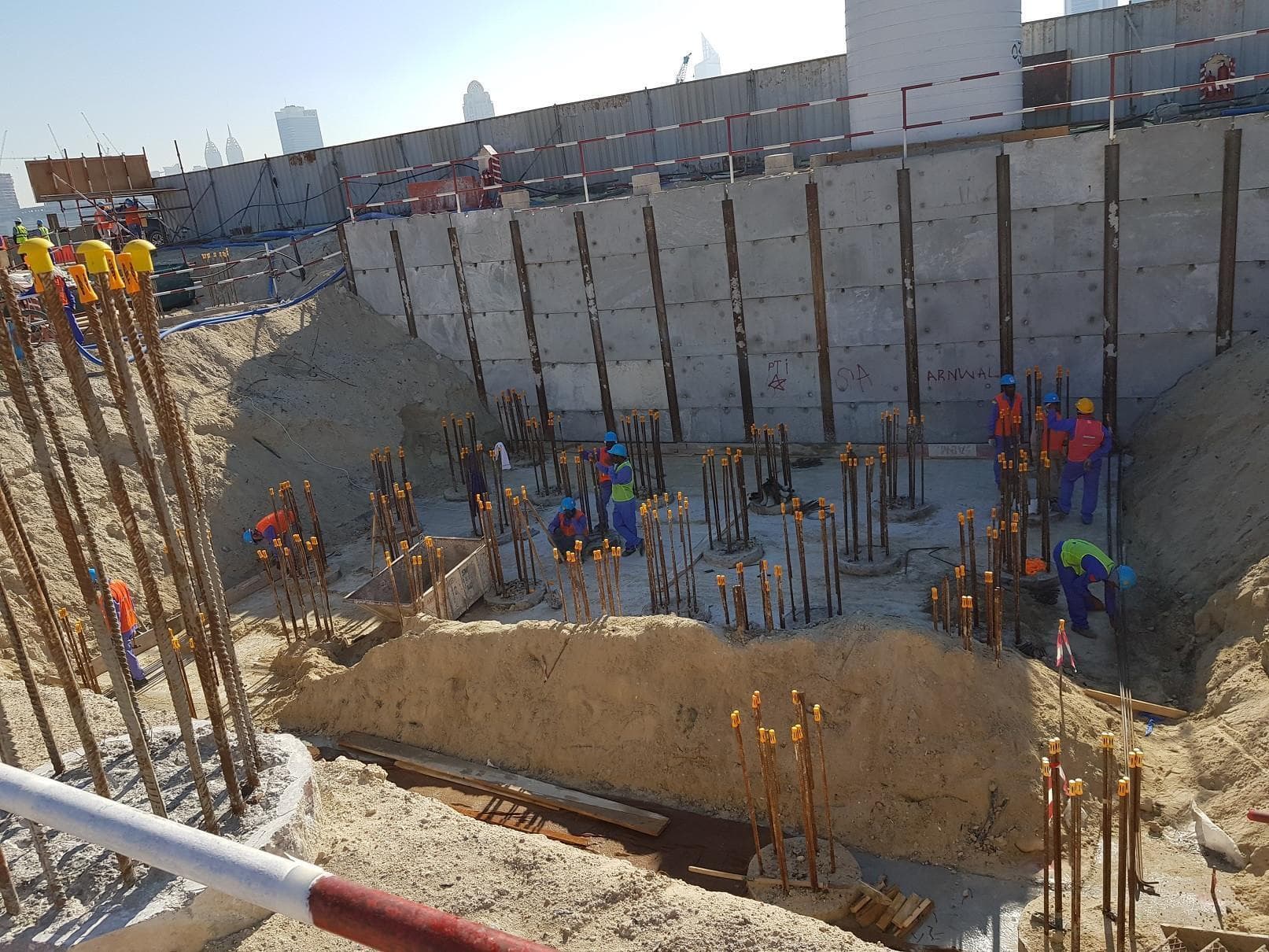 Sunrise Bay - Construction