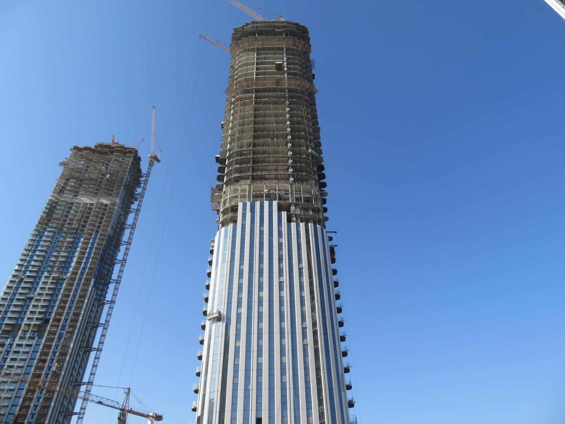 Address Harbour Point - Строительство