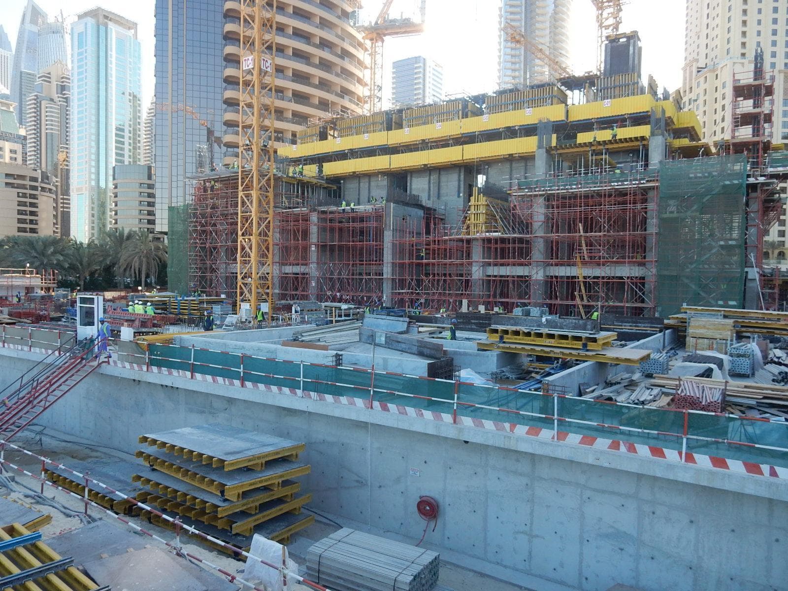 The One Jbr - Construction