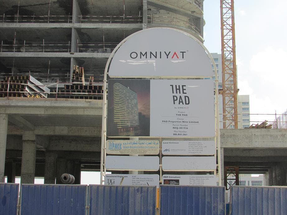 The Pad - Construction