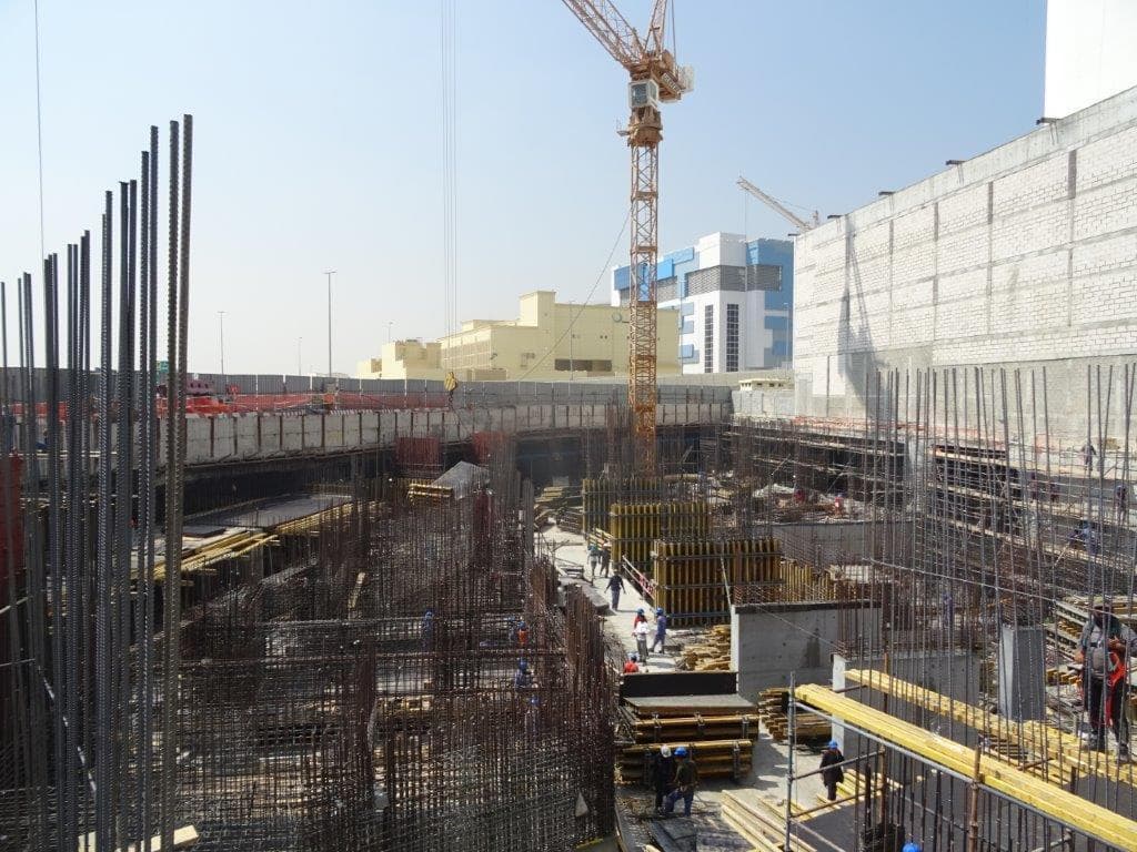 Nobles Tower - Construction