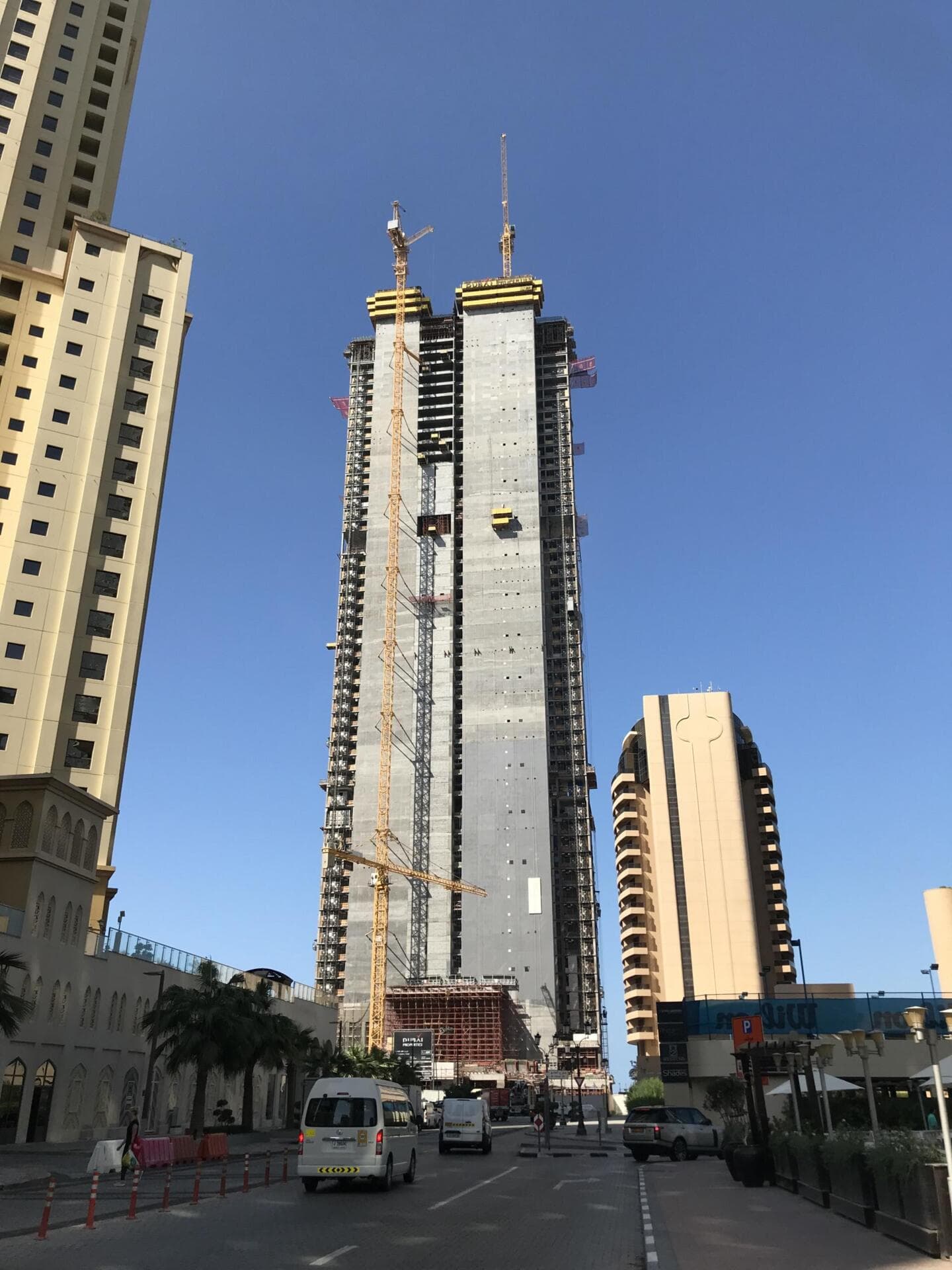 The One Jbr - Construction