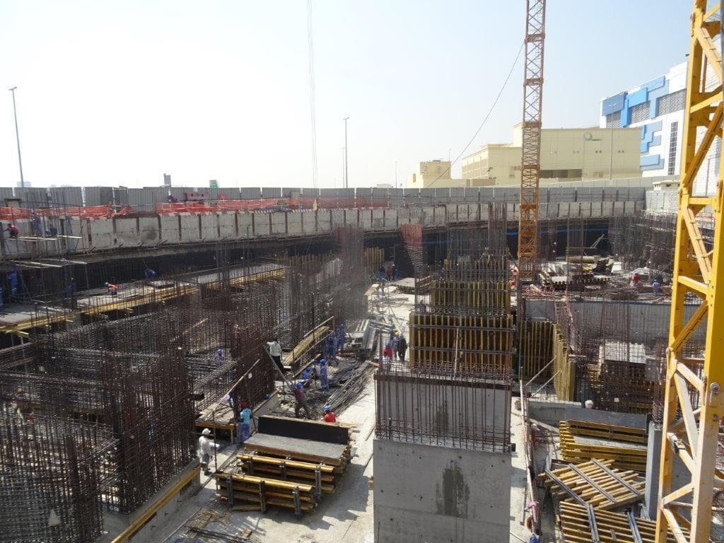 Nobles Tower - Construction