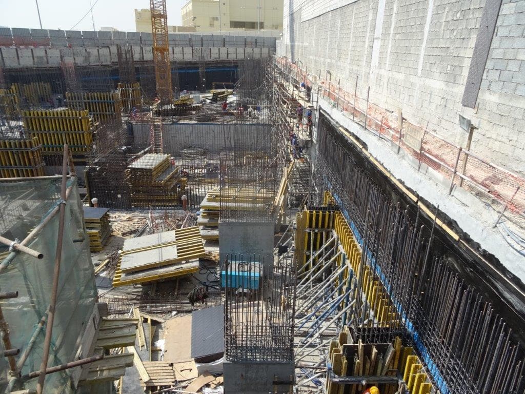 Nobles Tower - Construction