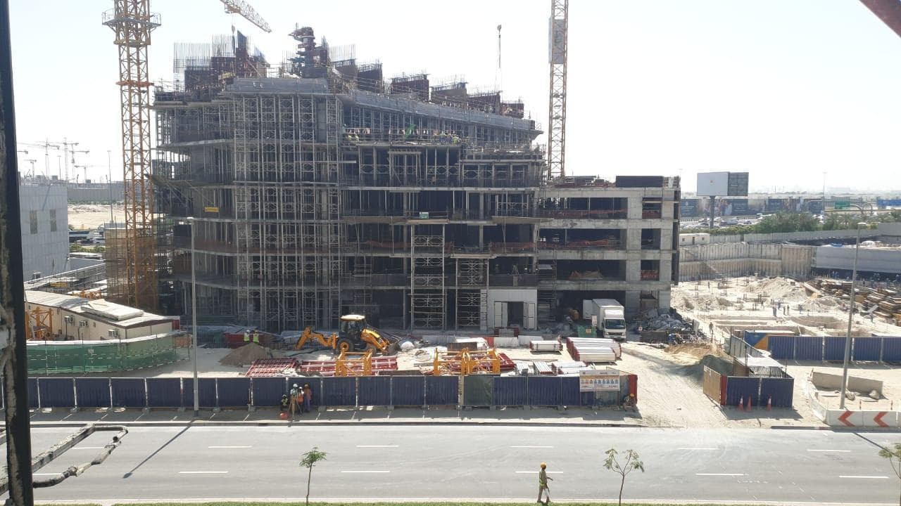 Bayz Tower - Construction
