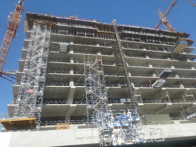 The Opus - Construction