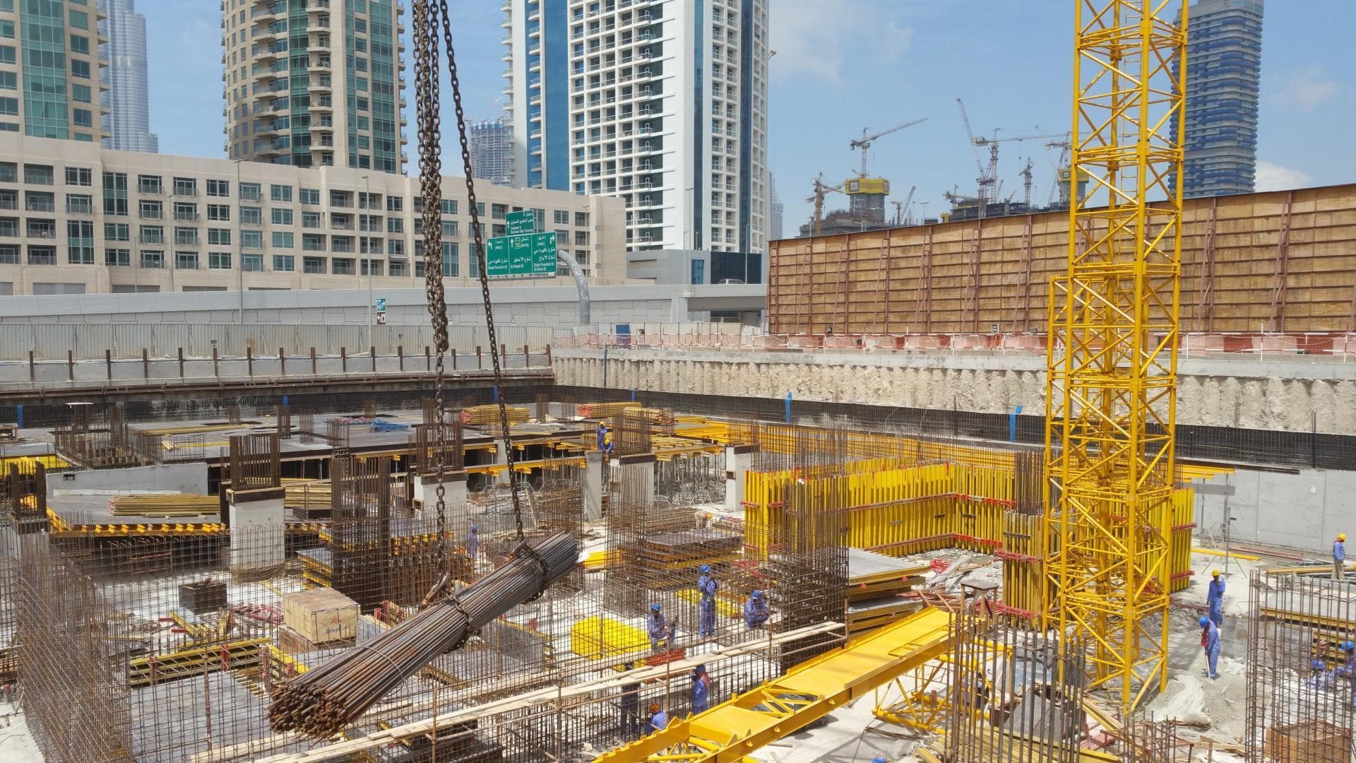 Burj Pacific - Construction