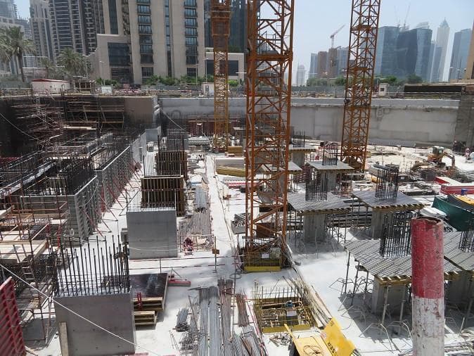 Burj Crown - Construction