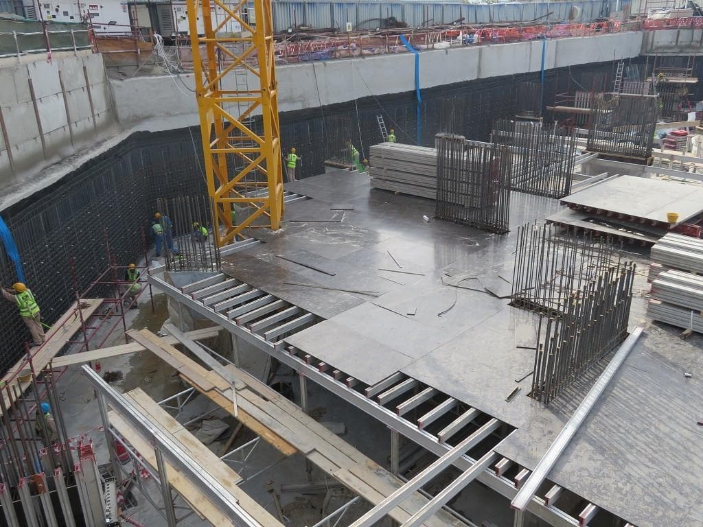 Bayz Tower - Construction