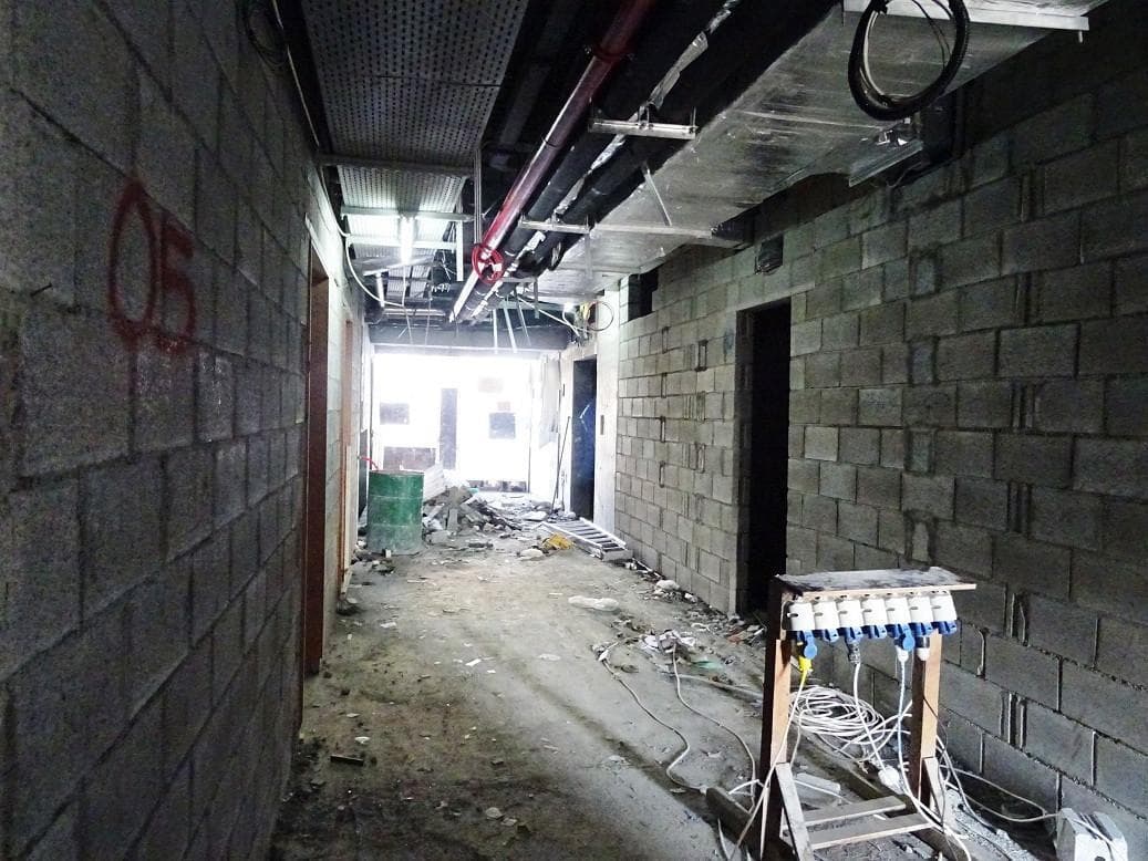 The Pad - Construction