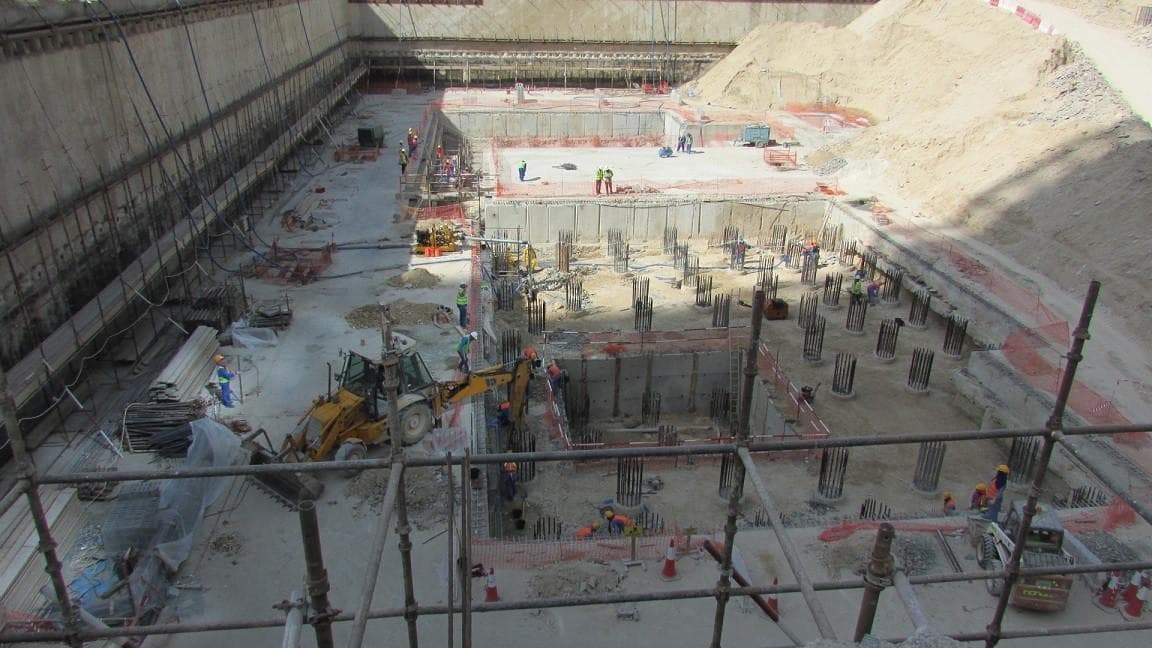Merano Tower - Construction