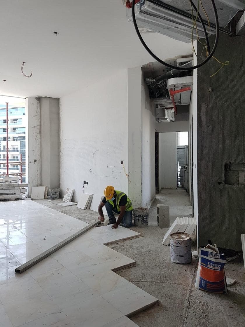 Bayz Tower - Construction