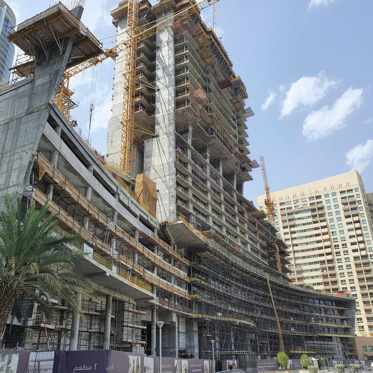 Vida Dubai Marina - Construction