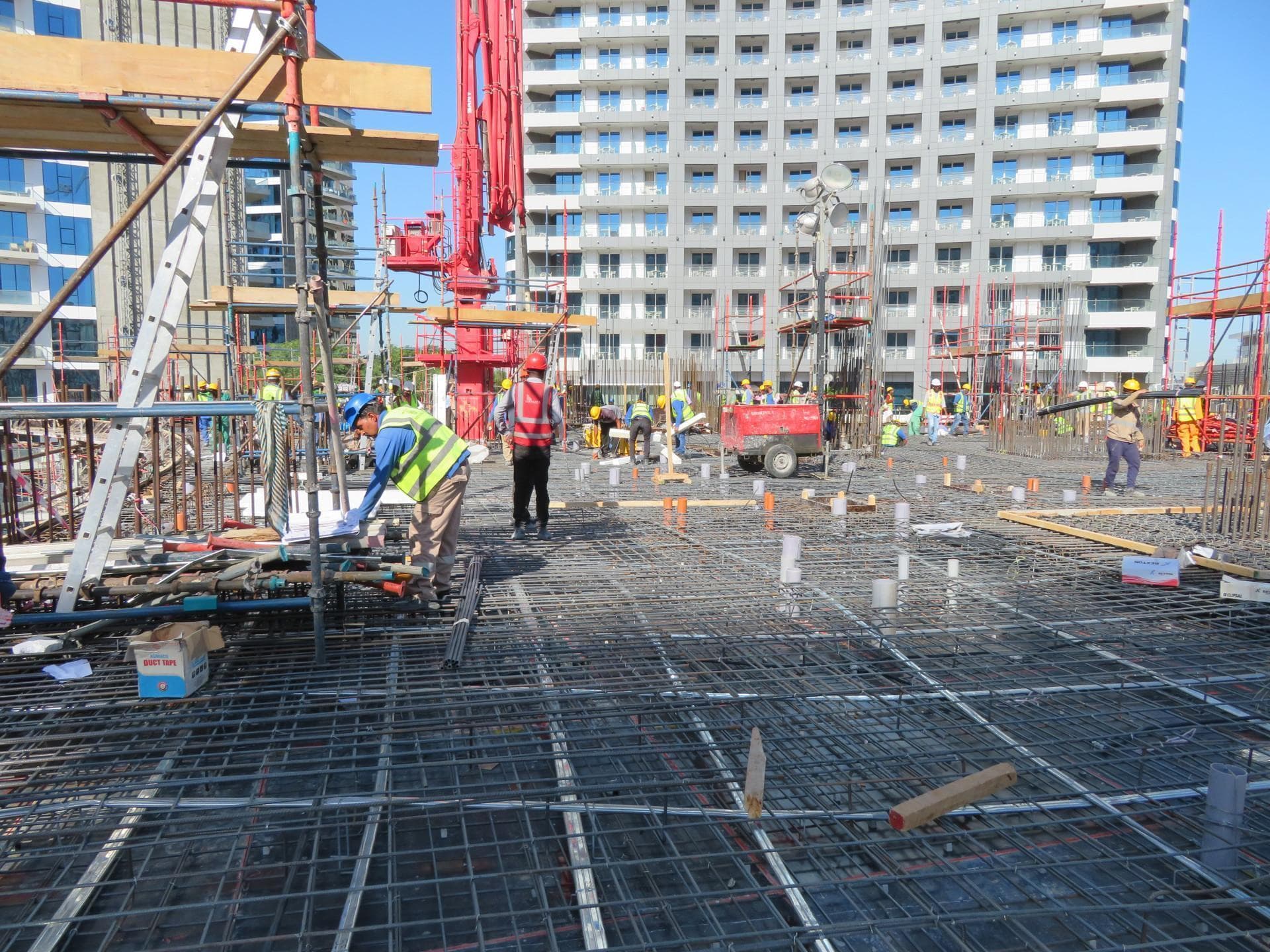 Seven Hotel And Apartments The Palm - Construction