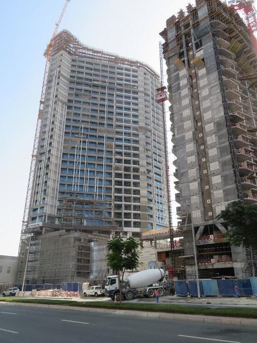 Bayz Tower - Construction