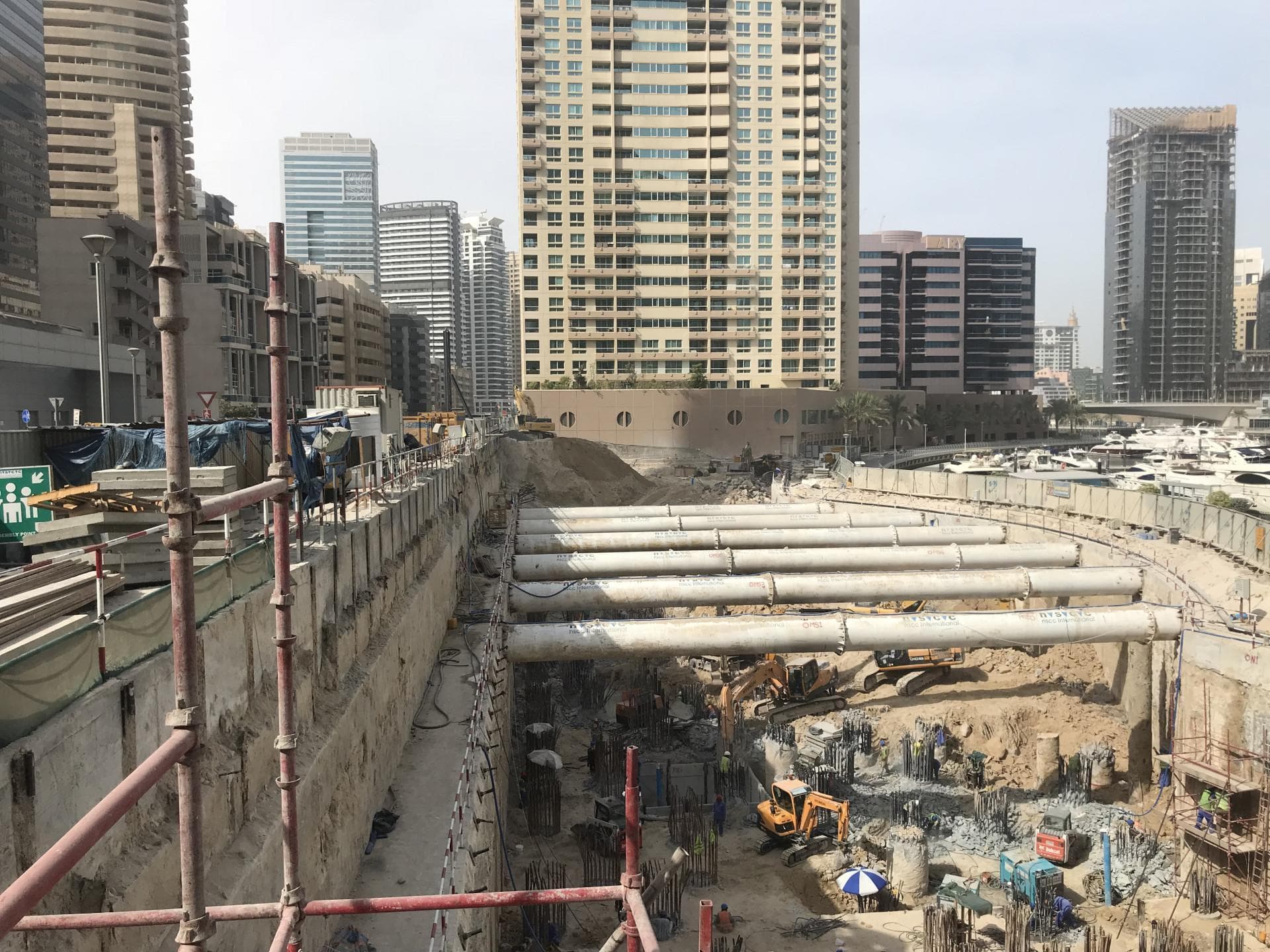 Vida Dubai Marina - Construction