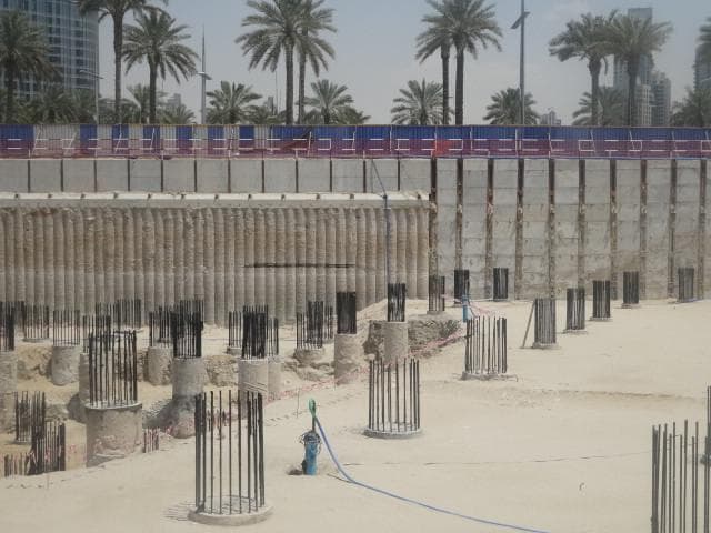 Burj Vista - Construction