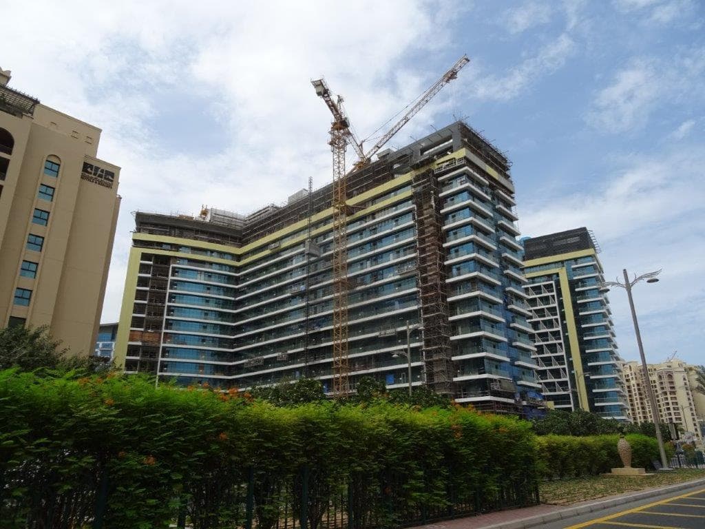 Seven Hotel And Apartments The Palm - Construction