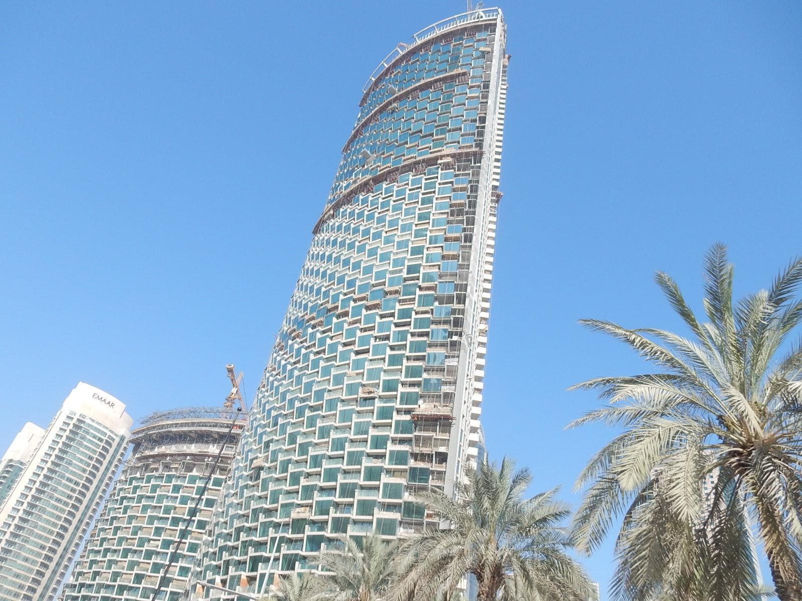 Burj Vista - Construction