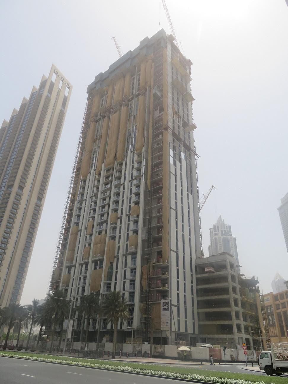 Burj Crown - Construction