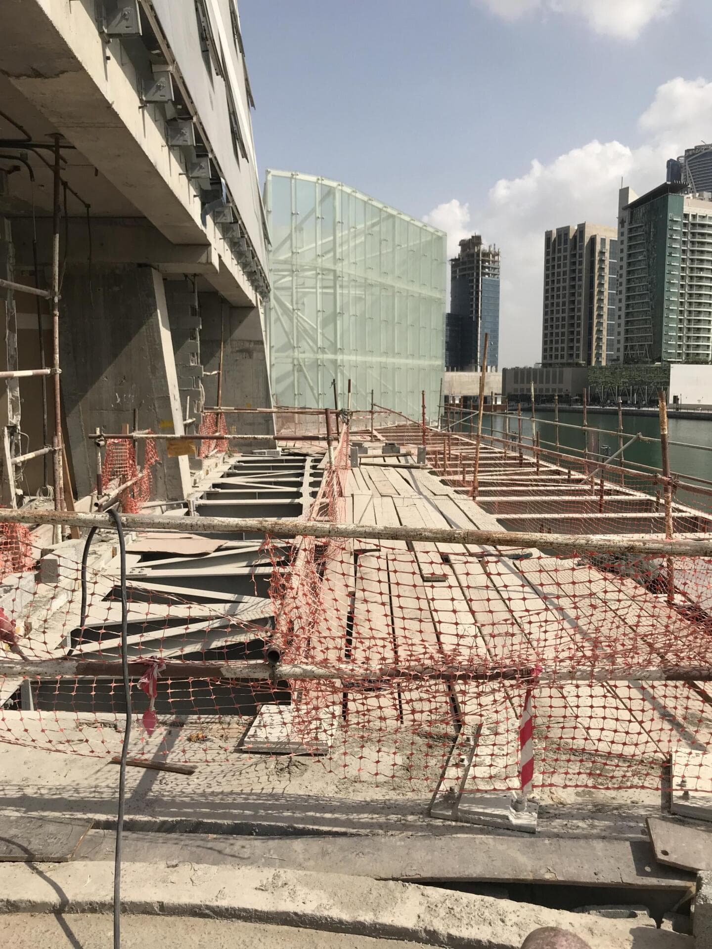 The Pad - Construction