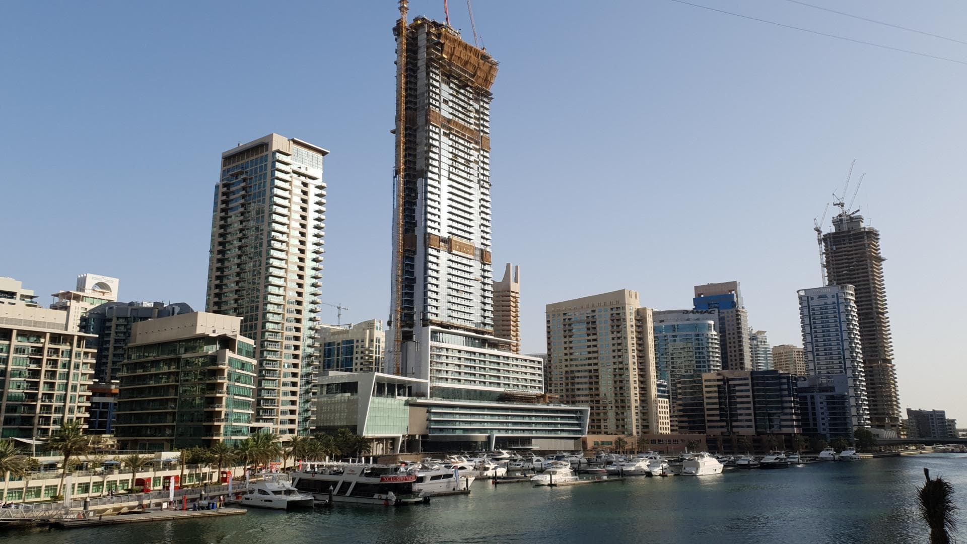 Vida Dubai Marina - Construction