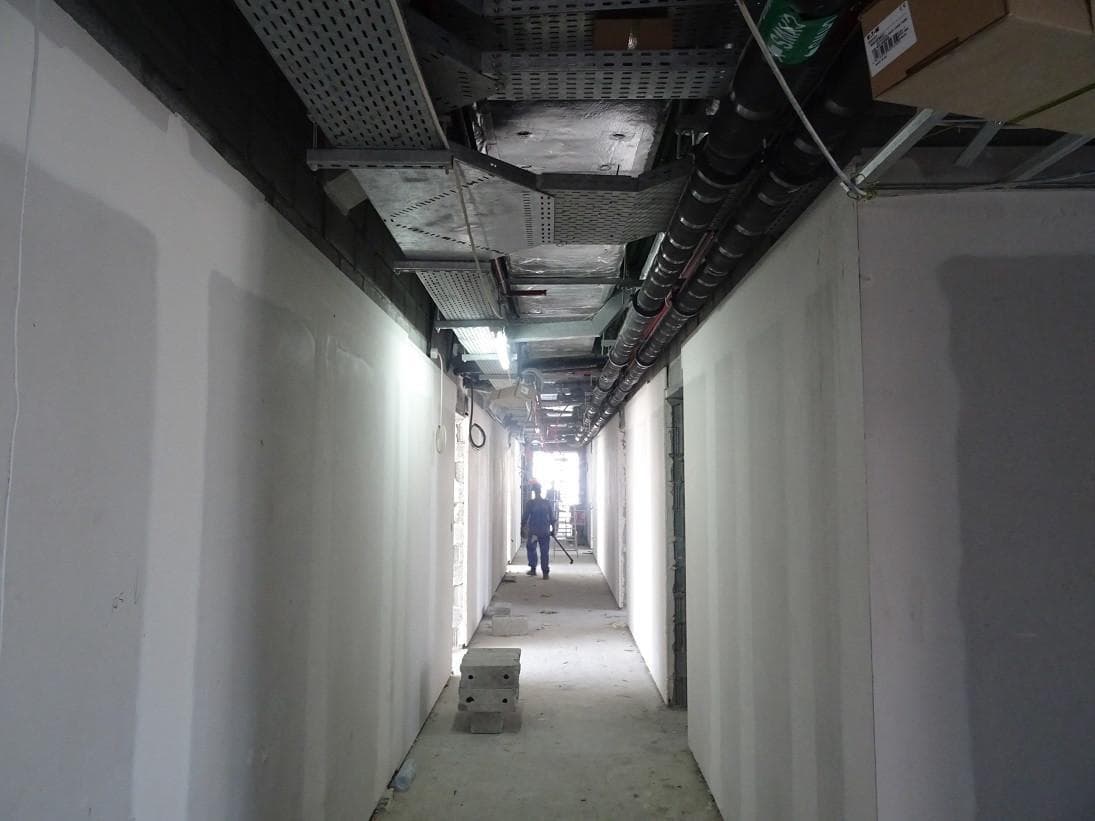 The Pad - Construction